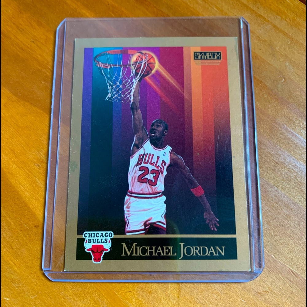 Michael Jordan 1990 Skybox card perfect condition
